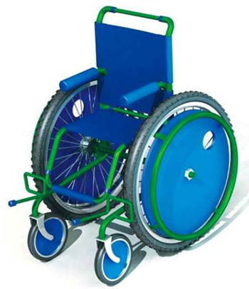 Adjustable wheelchair - Katie Carlson