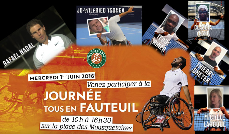 Video de promotion Tous en Fauteuil 2016 - Roland Garros